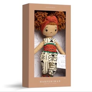 EXCLUSIVE HarperIman Quinn 14” Plush Linen Doll
